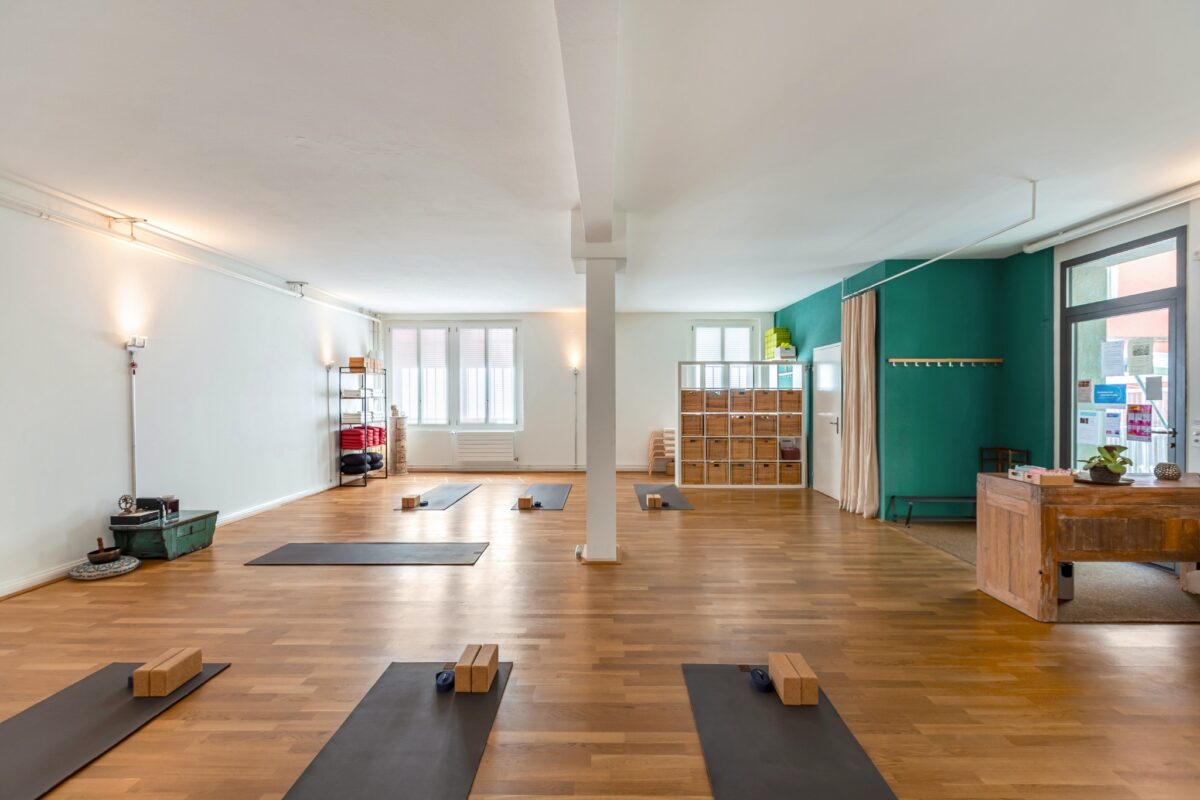 Raum für Yoga