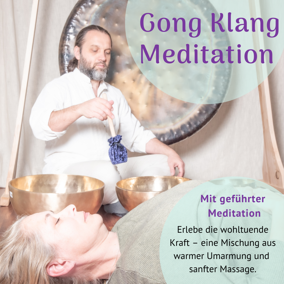 Gong-Meditation mit geführter Meditation