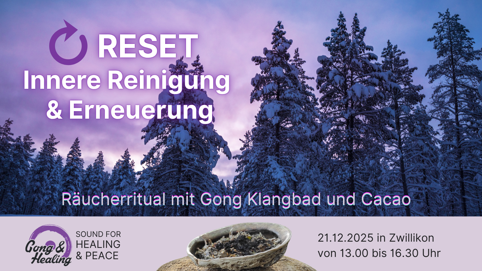 ⭮ RESET Innere Reinigung & Erneuerung